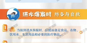 【应急科普】图说：这些防汛自救小常识，你都知道吗？