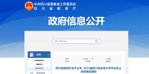 泸州6所高校649人上榜丨2023届四川省优秀大学毕业生名单出炉