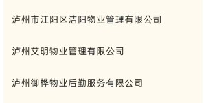 泸州“十佳示范小区”“红色物业”来了！有你小区吗？