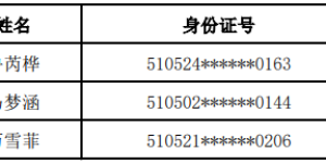 2023年龙马潭区主城区义务教育阶段现场摇号名单补充、更正的公示