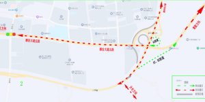 8月16日起，泸州市二环路高新区这段道路将交通管制（附绕行线路）