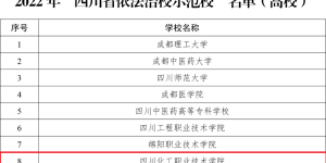 泸州6所学校上榜丨2022年“四川省依法治校示范校”名单公布