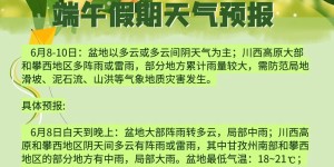 大雨、中雨！泸州“雨雨雨”要下到……