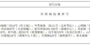 最新！江阳区2024年主城区小学招生划片范围公布→