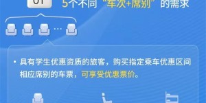 周知丨开学买票的同学注意了，12306推出新功能！