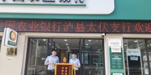 一个电话40万差点没了！农行泸县太伏支行成功拦截电信诈骗获赠锦旗