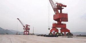 预计年底投用丨泸州石龙岩码头正全力冲刺收尾工作