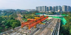 缓解城西新城通行压力，龙翔西路二段建成这样了→