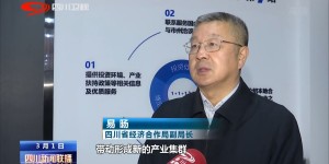 四川新闻联播 | ​念好“四字诀” 四川产业加速集群成链