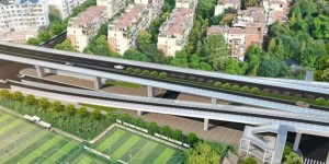 将新建隧道、人行地通……泸州龙透关沱江大桥连接线工程正式动工