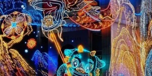 钟鼓楼·江阳里灯光秀太炫了！带您打卡去
