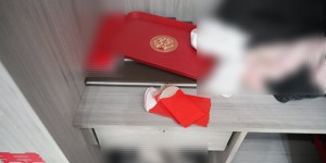 嫌疑人翻进二楼婚房……警犬破案！